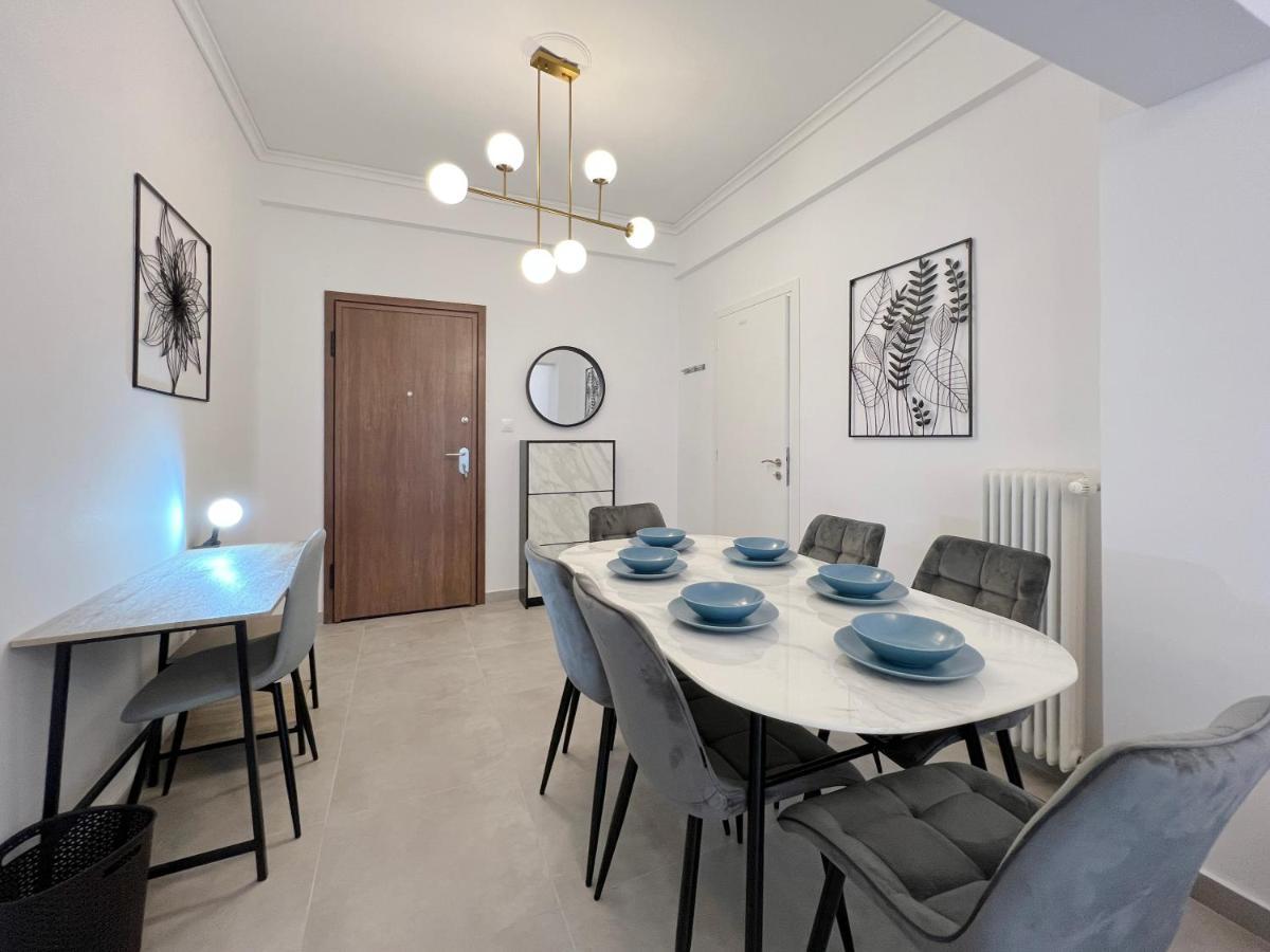 アテネMouson Modern 80Sqm Apt Next To Edem Beachアパートメント エクステリア 写真