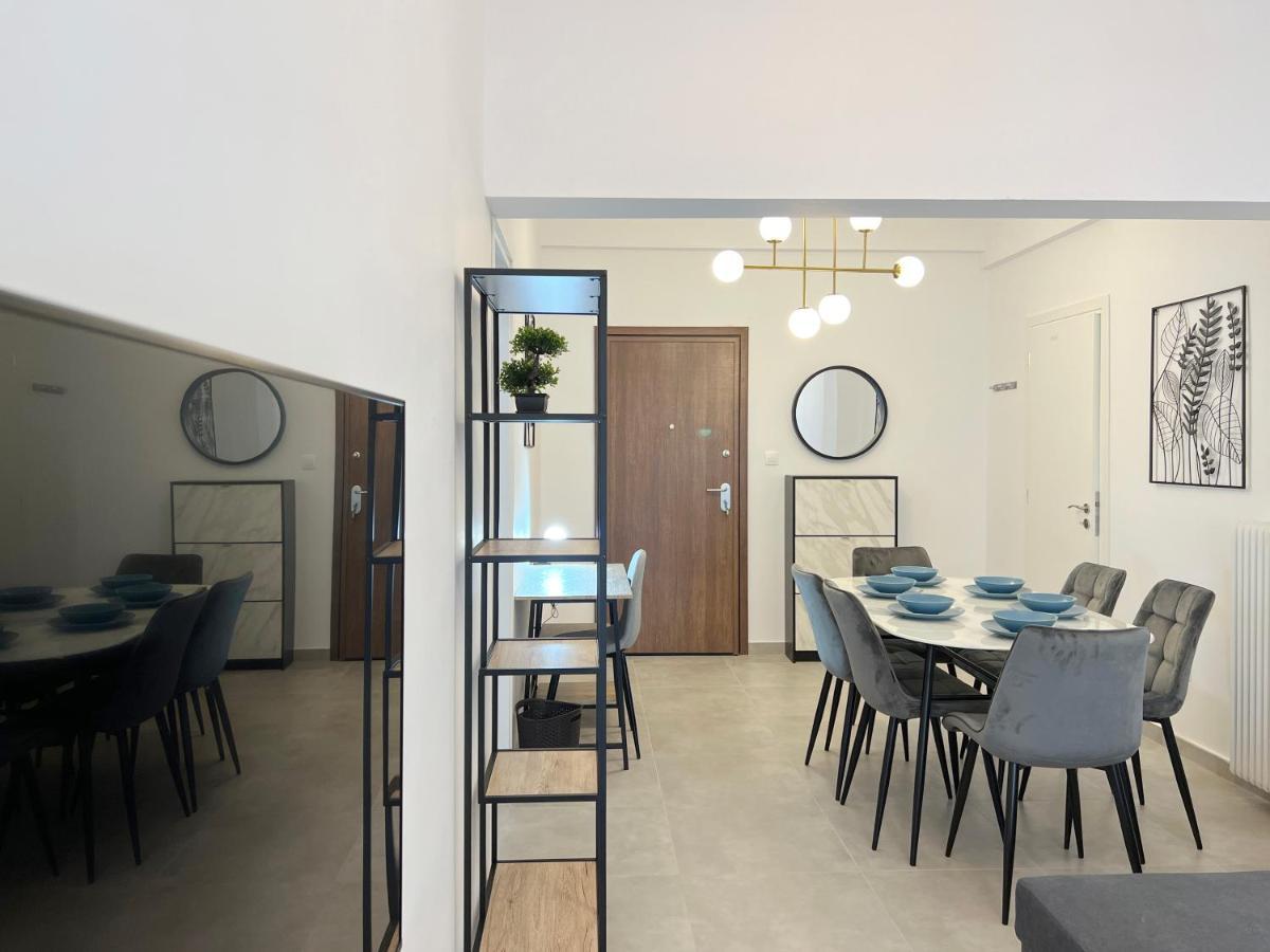 アテネMouson Modern 80Sqm Apt Next To Edem Beachアパートメント エクステリア 写真